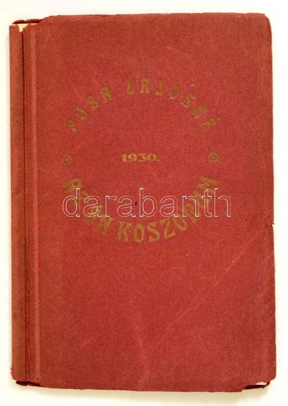 Pósa Lajosné: Az én Koszorum. Versek. Bp., 1930. A Szerző Kiadása. A Szerző által Dedikált Példány! - Ohne Zuordnung