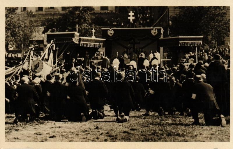 ** T1 1930 Budapest I. Vérmező, Pápai Legátus Tábori Miséje, Szent Imre Ünnepség - Ohne Zuordnung