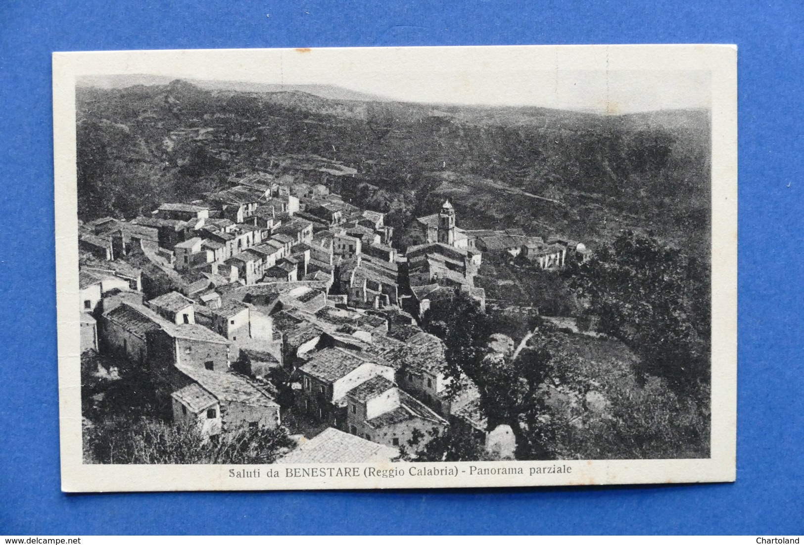 Cartolina Benestare - Panorama Parziale - 1934 - Reggio Calabria