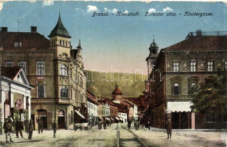 T2/T3 Brassó, Kronstadt, Brasov; Kolostor Utca / Street (EK) - Ohne Zuordnung