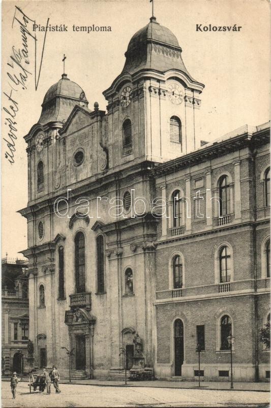 T2 Kolozsvár, Cluj; Piaristák Temploma / Church - Ohne Zuordnung