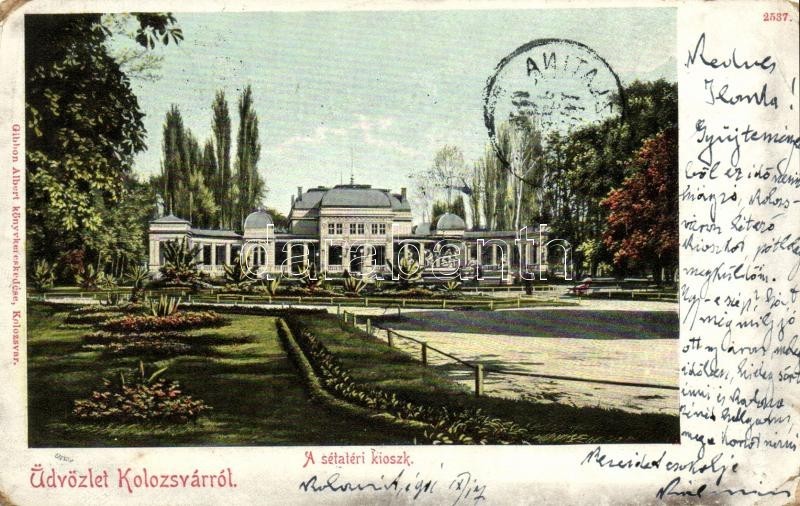 T3 Kolozsvár, Cluj; Sétatéri Kioszk / Promenade Kiosk (EK) - Ohne Zuordnung