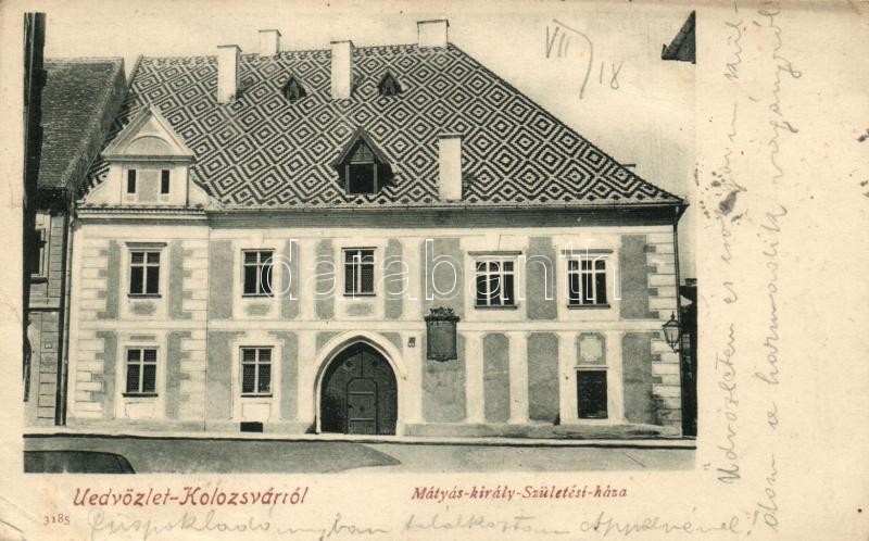 T3/T4 Kolozsvár, Cluj; Mátyás Király Szülőháza / Birth House Of Matthias Corvinus (ázott Sarok / Wet Corner) - Ohne Zuordnung