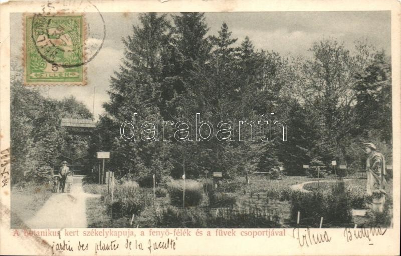 T4 Kolozsvár, Cluj; Botanikus Kert, Székely Kapu / Botanical Garden, Gate (EM) - Ohne Zuordnung