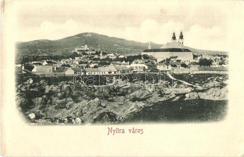 ** T2/T3 Nyitra, Nitra; Látkép / Panorama View (nem Képeslap Hátoldalú / Non PC) - Ohne Zuordnung
