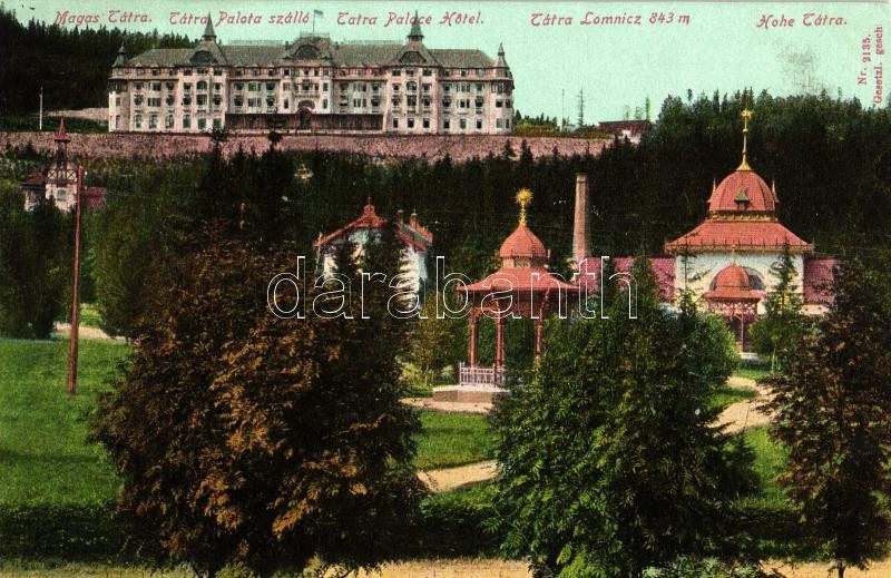 ** T2 Tátralomnic, Tatranska Lomnica; Palota Szálló / Hotel - Ohne Zuordnung