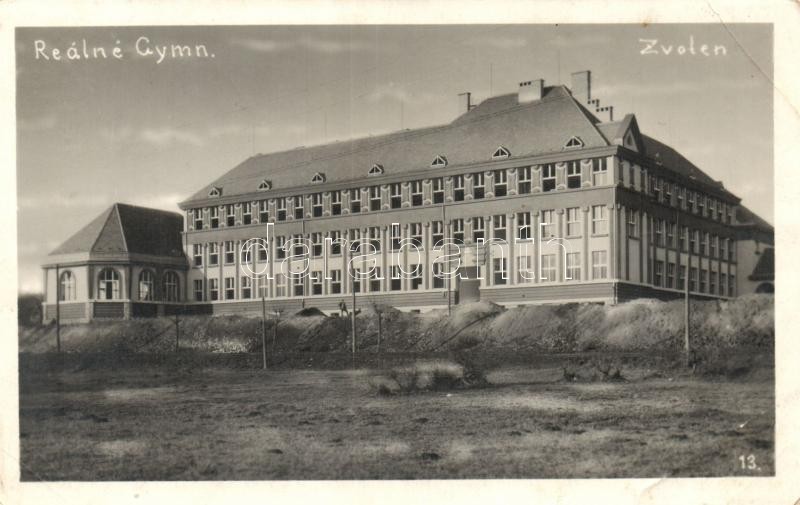 * T3 Zólyom, Zvolen; Gimnázium / Grammar School, Photo (EB) - Ohne Zuordnung