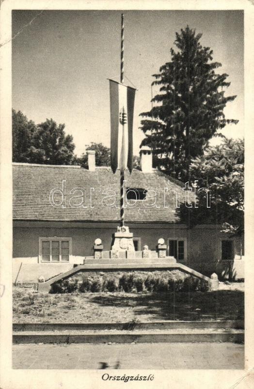 T2/T3 Szolyva, Svalova, Svaliava, Szvaljava; Országzászló. Zorja Szövetkezet Kiadása / Hungarian Flag (EK) - Ohne Zuordnung