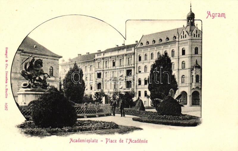 ** T1 Zagreb, Agram;, Akadémia Tér / Academy Square - Ohne Zuordnung