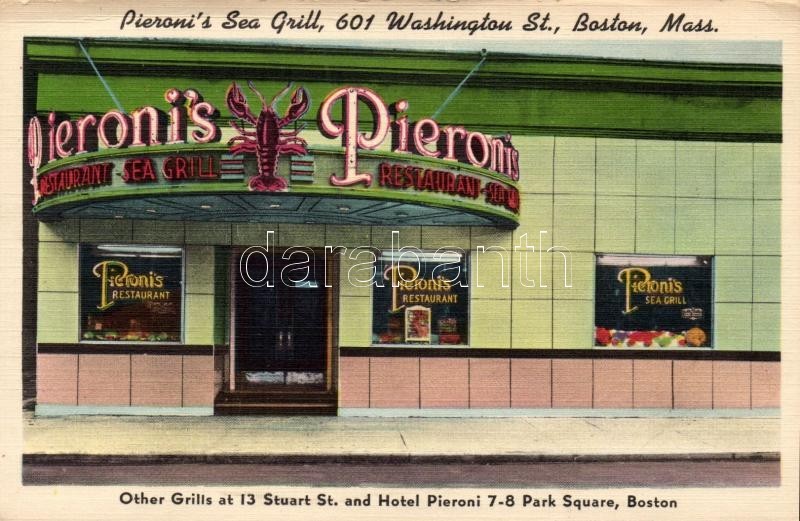 * T3 Boston, Pieroni's Sea Grill; Washington Street 601 (fa) - Ohne Zuordnung