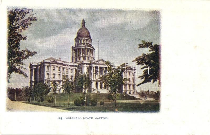 ** T2/T3 Denver, Colorado State Capitol. Emb. (Rb) - Ohne Zuordnung