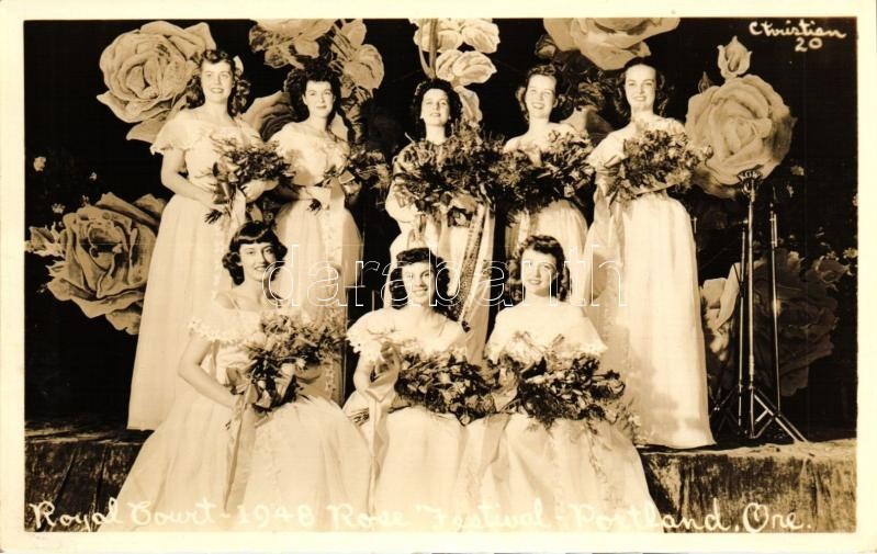** T1 1948 Portland, Rose Festival, Royal Court - Ohne Zuordnung