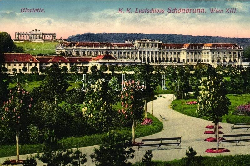 ** T1 Vienna, Wien XIII. Gloriette, K.k. Lustschloss Schönbrunn - Ohne Zuordnung