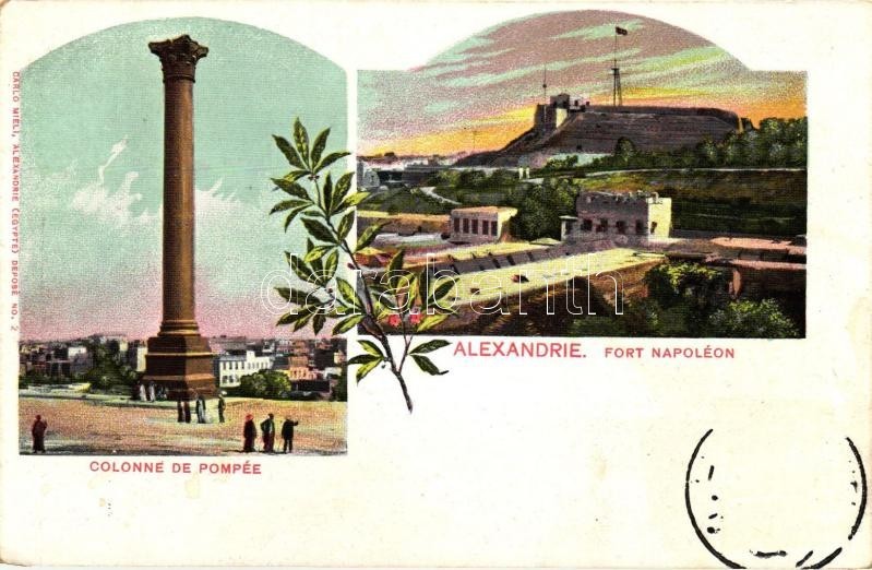 * T2 Alexandria, Alexandrie; Fort Napoleon, Pompee Column - Ohne Zuordnung