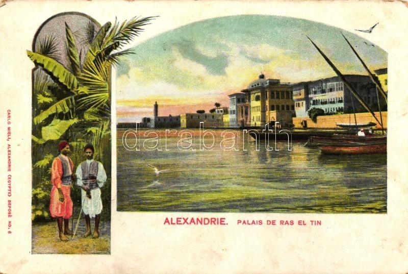 ** T3 Alexandria, Alexandrie; Palais De Ras El Tin / Palace, Folklore - Ohne Zuordnung