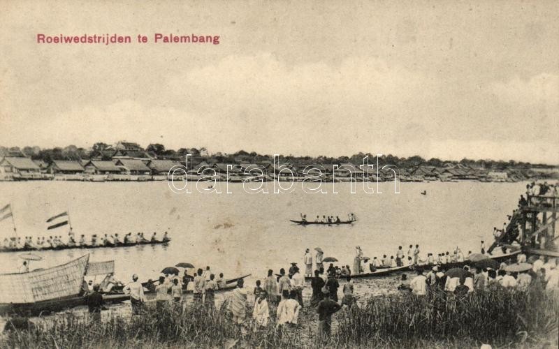 ** T2 Palembang, Roeiwedstrijden / Rowing Race - Ohne Zuordnung