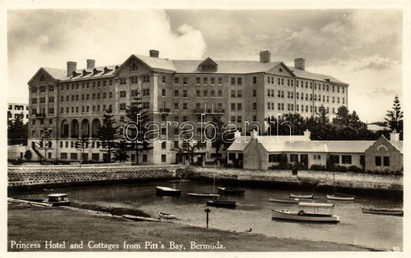 ** T2 Pitt's Bay, Bermuda; Princess Hotel And Cottages; Photocard - Ohne Zuordnung