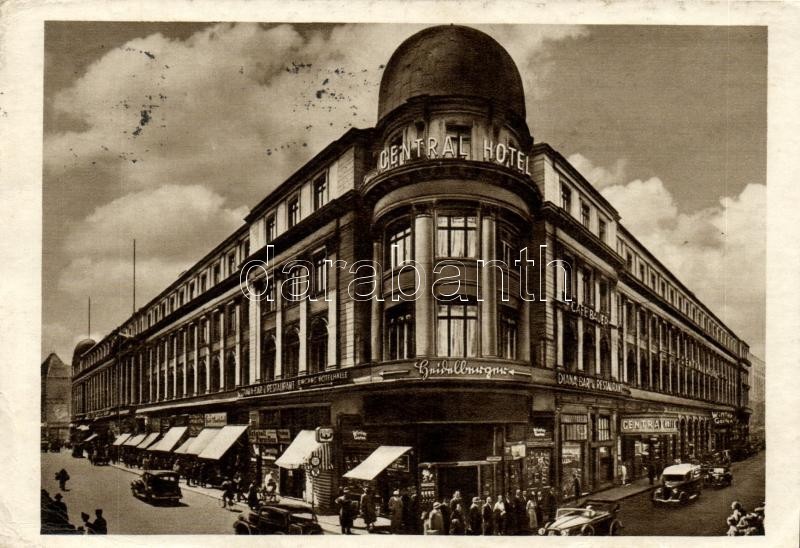 T2/T3 Berlin, Central Hotel Am Bahnhof Friedrichstrasse, Diana Bar And Restaurant, Cafe Bauer, Automobiles, '1939 Intern - Ohne Zuordnung