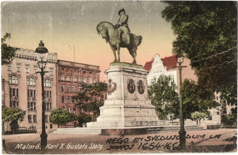 T3/T4 Malmö, Karl X Gustafs Staty / Monument  (fa) - Ohne Zuordnung