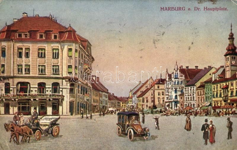 * T2/T3 Maribor, Marburg A. Dr., Hauptplatz / Main Square (EK) - Ohne Zuordnung