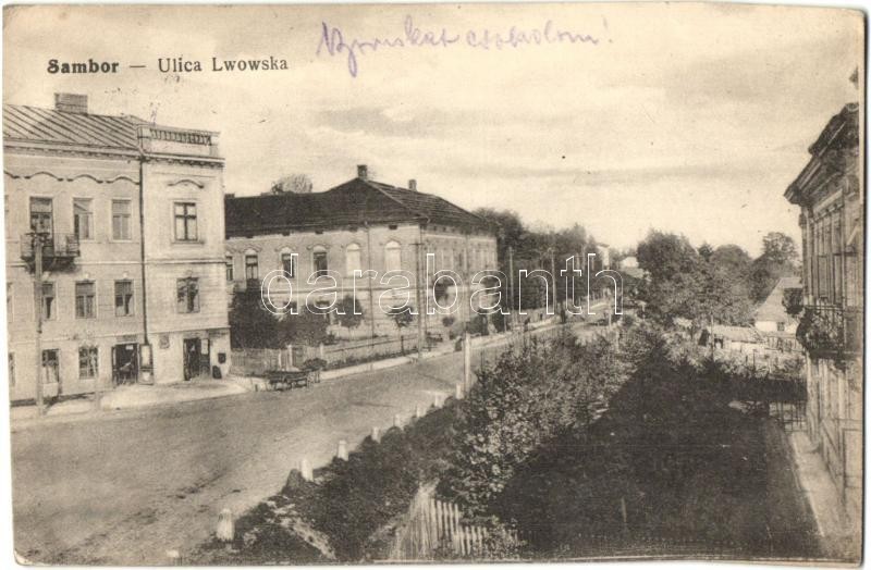 T2/T3 Sambir, Sambor; Ulica Lwowska / Street View (EK) - Ohne Zuordnung