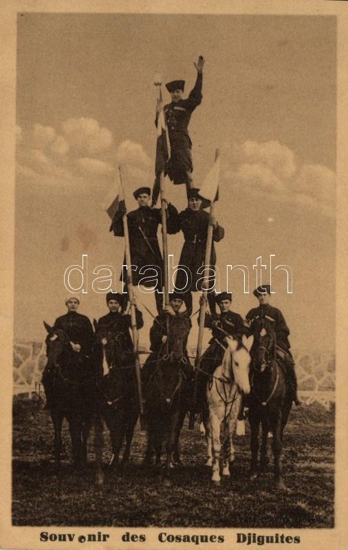 ** T1 Cosaques Djiguites / Djigitovka Cossacks, Horse Acrobats - Non Classificati