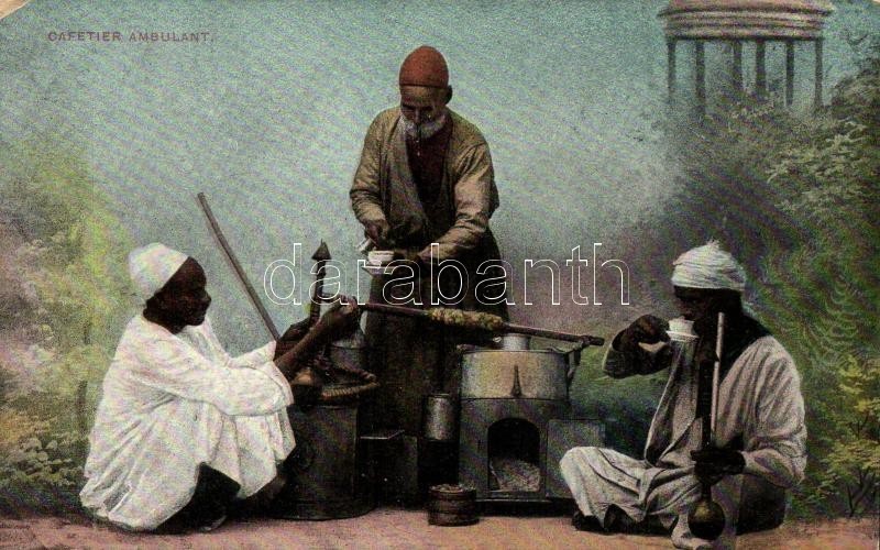 ** T2/T3 Cafetier Ambulant / Arabian Café, Folklore; The Cairo Postcard Trust No. 151. (EK) - Ohne Zuordnung