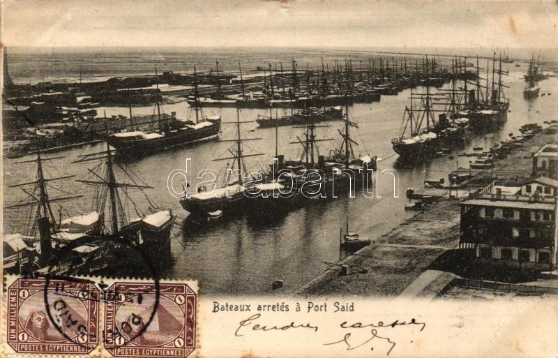 T4 Port Said, Steamships, Port (b) - Ohne Zuordnung