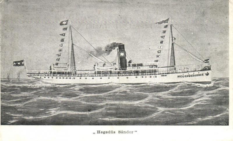 * T2/T3 Hegedűs Sándor Egycsavaros Tengeri Személy és áruszállító Gőzhajó / Hungarian Sea Passenger And Cargo Steamship  - Ohne Zuordnung