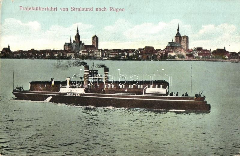 ** T2 Trajektüberfahrt Von Stralsund Nach Rügen / SS Bergen - Ohne Zuordnung