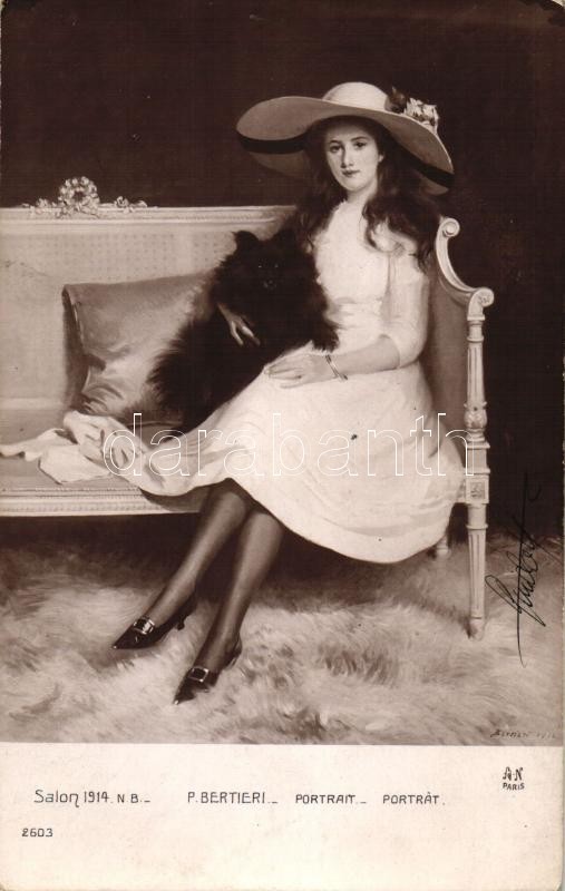 ** T2 Lady, Salon 1914 2603. S: P. Bertieri - Ohne Zuordnung