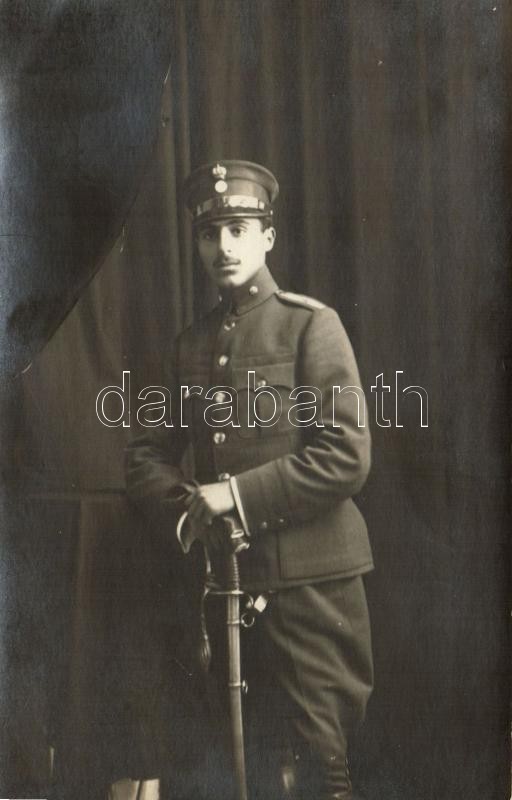 * T2 1916 Greek Soldier From Chalcis, Photo - Ohne Zuordnung
