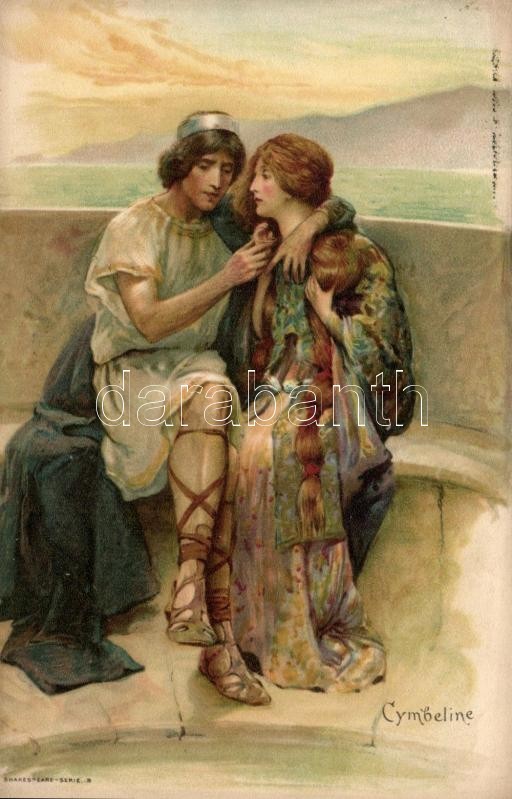 ** T2 Cymbeline, Sheakspeare-serie II., Litho - Non Classificati