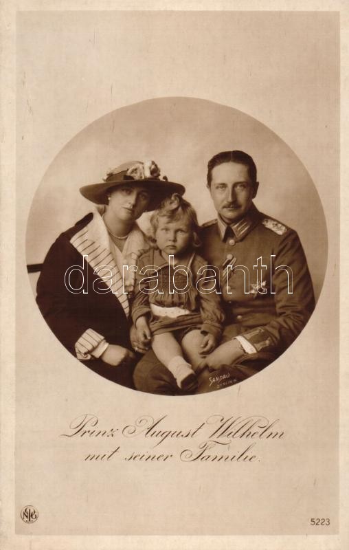 * T1/T2 Prince August Wilhelm Of Prussia, Princess Alexandra Victoria, Prince Alexander Ferdinand Of Prussia - Ohne Zuordnung