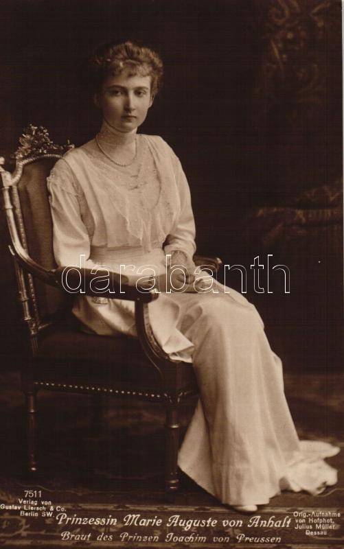 * T1/T2 Princess Marie-Auguste Of Anhalt - Ohne Zuordnung