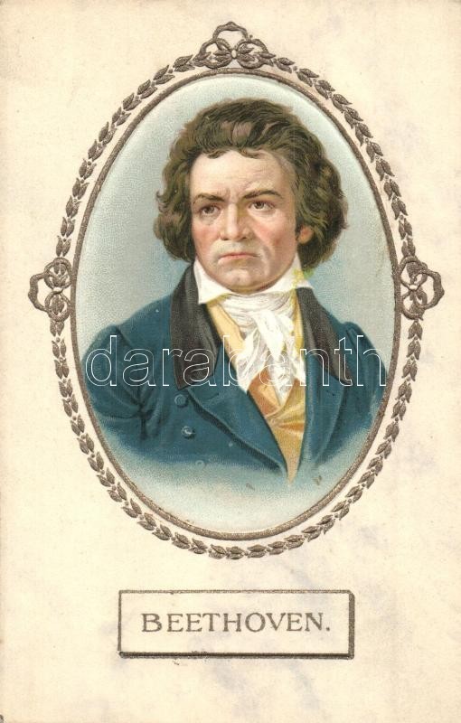 ** T2 Ludwig Van Beethoven. G.O.M. 2584 IV. Art Nouveau, Litho - Ohne Zuordnung