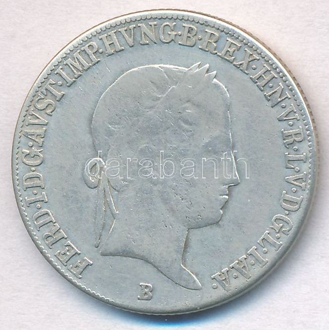 1844B 20kr Ag 'V. Ferdinánd' T:3
Huszár 2081., Unger III.:1419. - Ohne Zuordnung