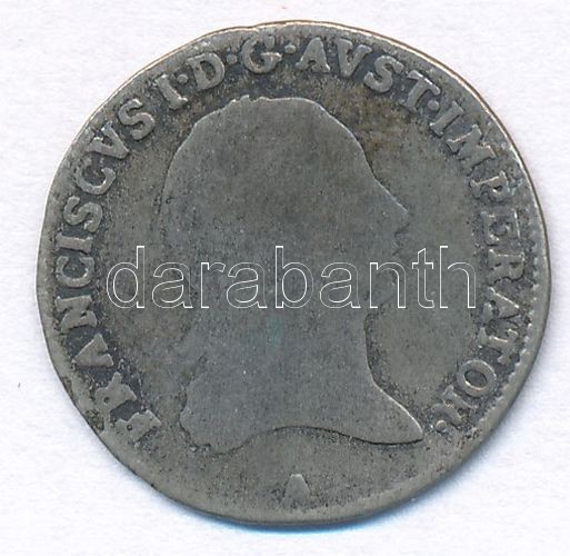 Ausztria 1820A 20kr Ag (1,63g) 'I. Ferenc' T:3 
Austria 1820A 20 Kreuzer Ag 'Franz I' (1,63g) C:F
Krause KM#2118 - Ohne Zuordnung