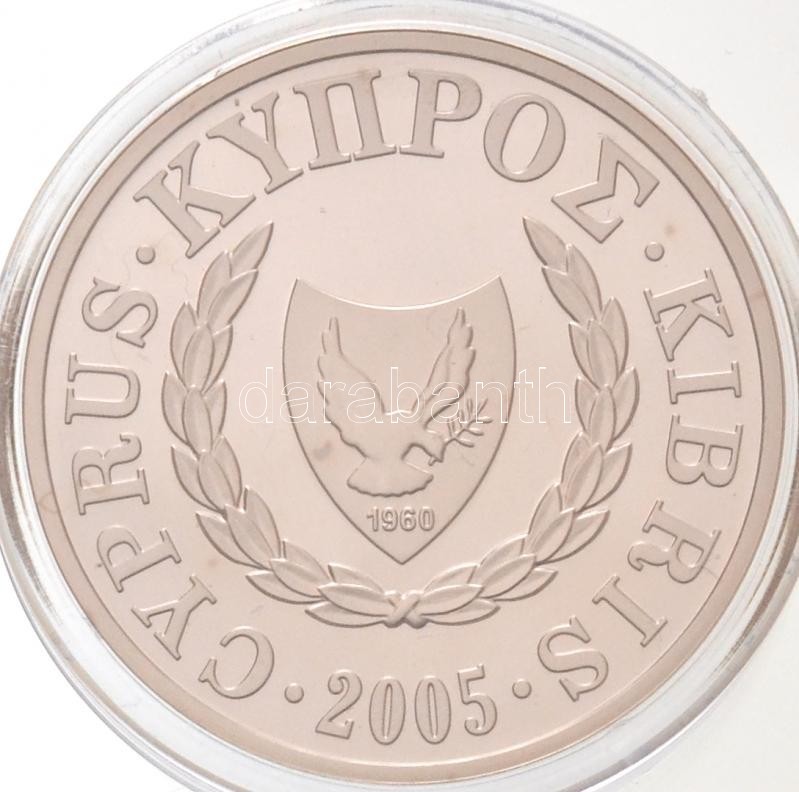 Ciprus 2005. 1Ł Ag 'Mediterrán Barátfóka' T:PP
Cyprus 2005. 1 Pound Ag 'Mediterranean Monk Seal' C:PP
Krause KM#76a - Ohne Zuordnung