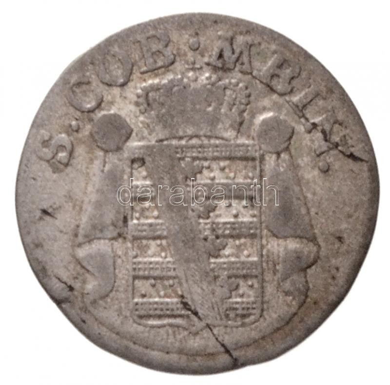 Német Államok / Szászország-Meiningen 1808. 3kr Ag (1,38g) T:2-,3
German States / Saxe-Meiningen 1808. 3 Kreuzer Ag (1,3 - Ohne Zuordnung