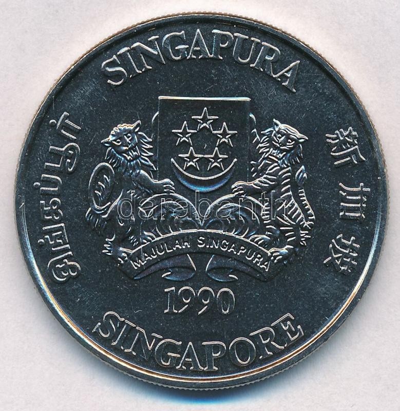 Szingapúr 1990. 10D Ni 'A Ló éve' T:1
Singapore 1990. 10 Dollars Ni 'Year Of The Horse' C:UNC
Krause KM#75 - Ohne Zuordnung