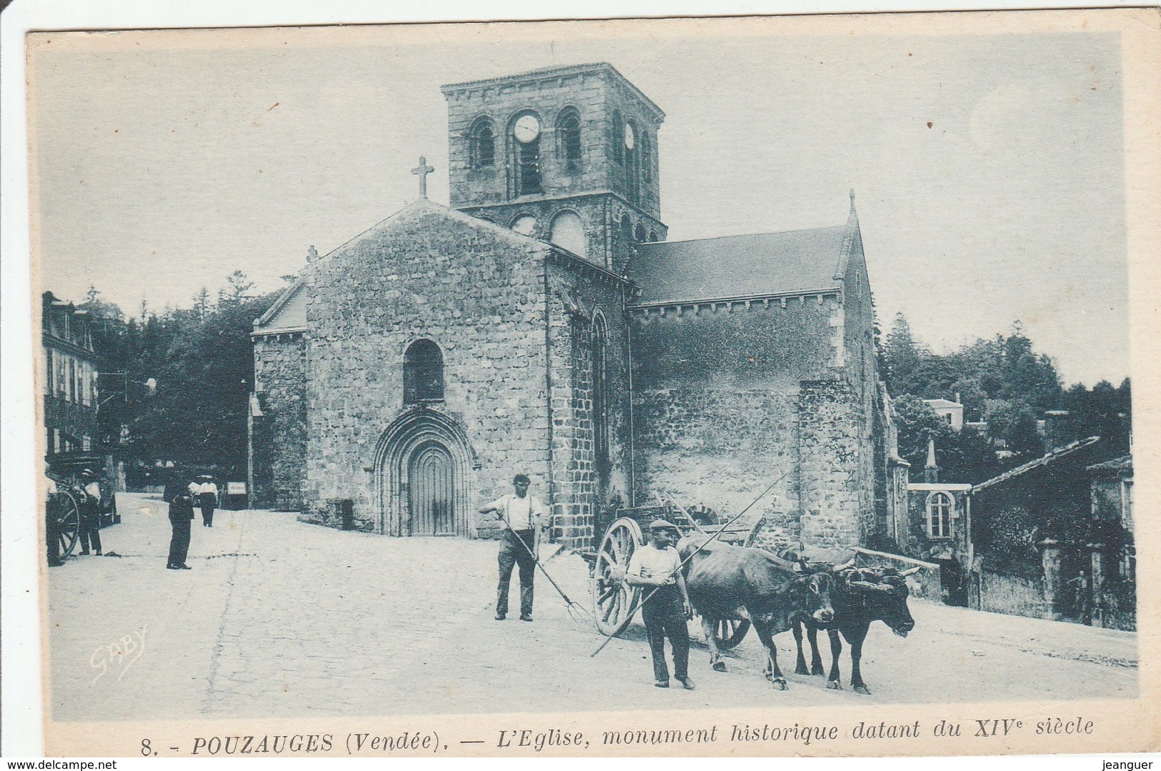 POUZAUGES  L'Eglise Du 14 Iem - Pouzauges