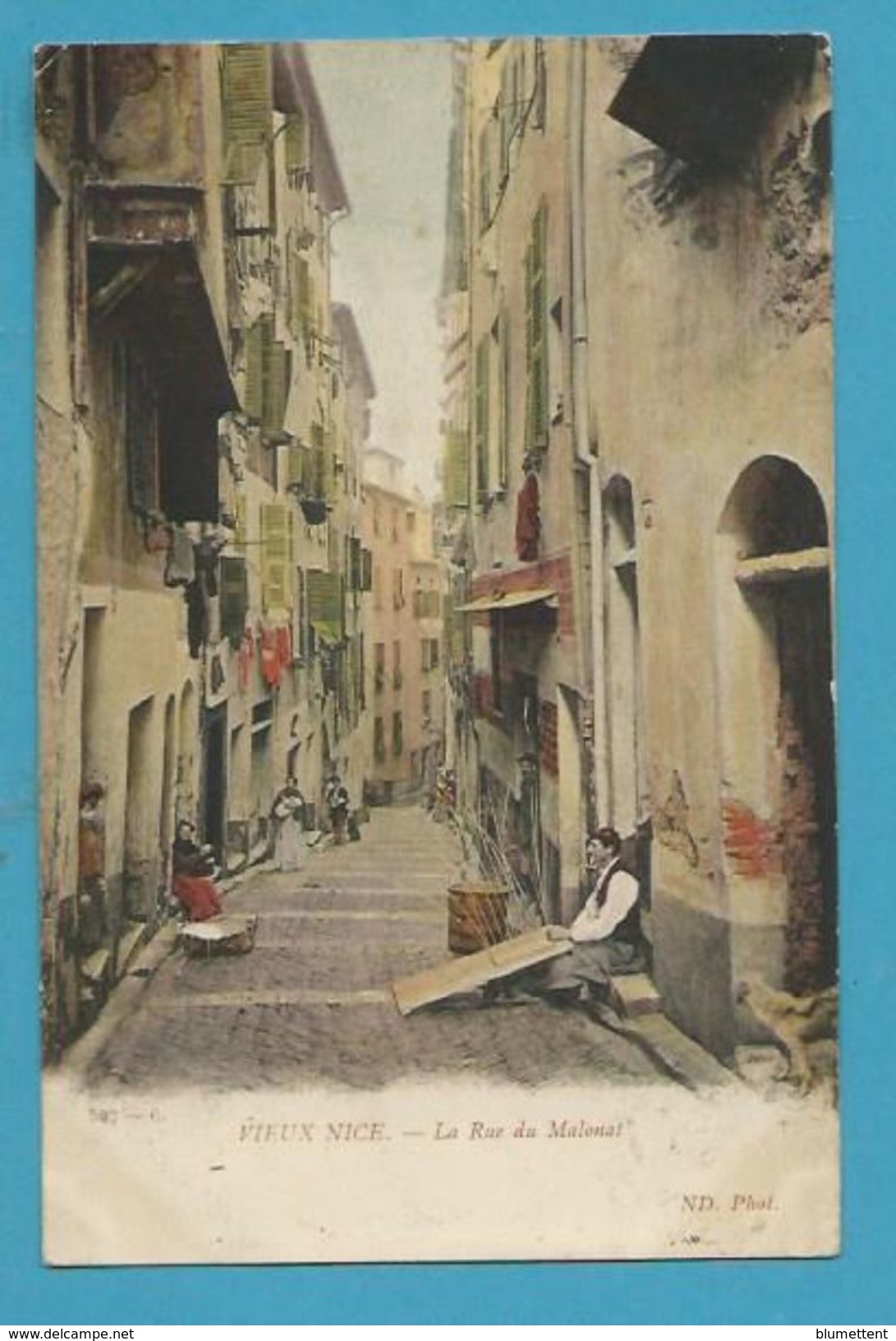 CPA 527 C - Métier Dans La Rue Du Malonat VIEUX-NICE 06 - Artigianato