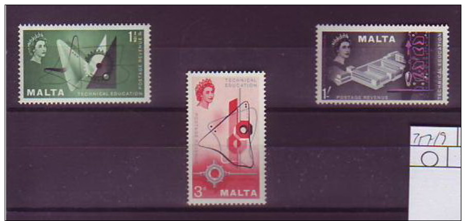 Malta Michel Cat.No. Mnh/** 257/259 - Malta