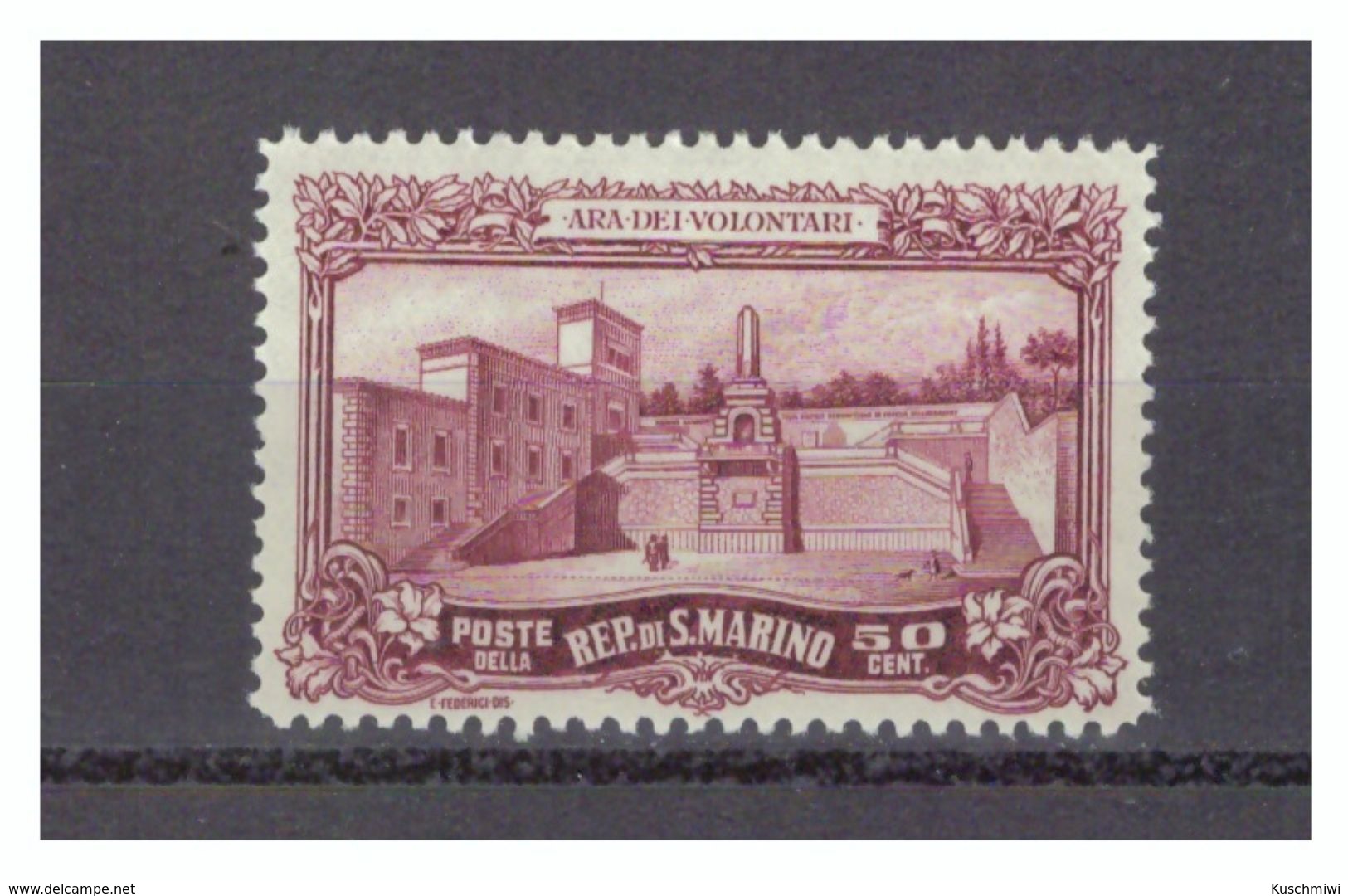 San Marino, Mi.-Nr. 138, **, 1927 San Francesco Sassone - Denkmäler