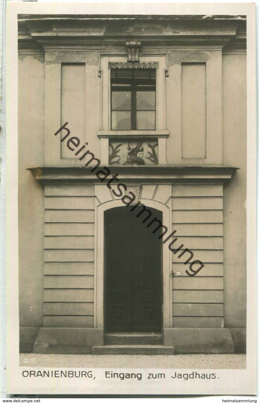 Oranienburg - Jagdhaus - Foto-Ansichtskarte - Verlag Ludwig Walter Berlin - Oranienburg