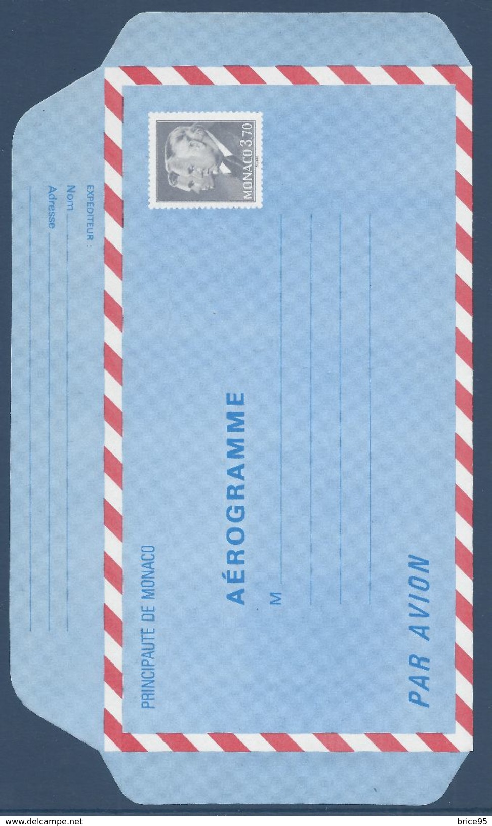 Monaco Aérogrammes - Entiers Postaux - YT N° 507 - Neuf - 1986 - Enteros  Postales