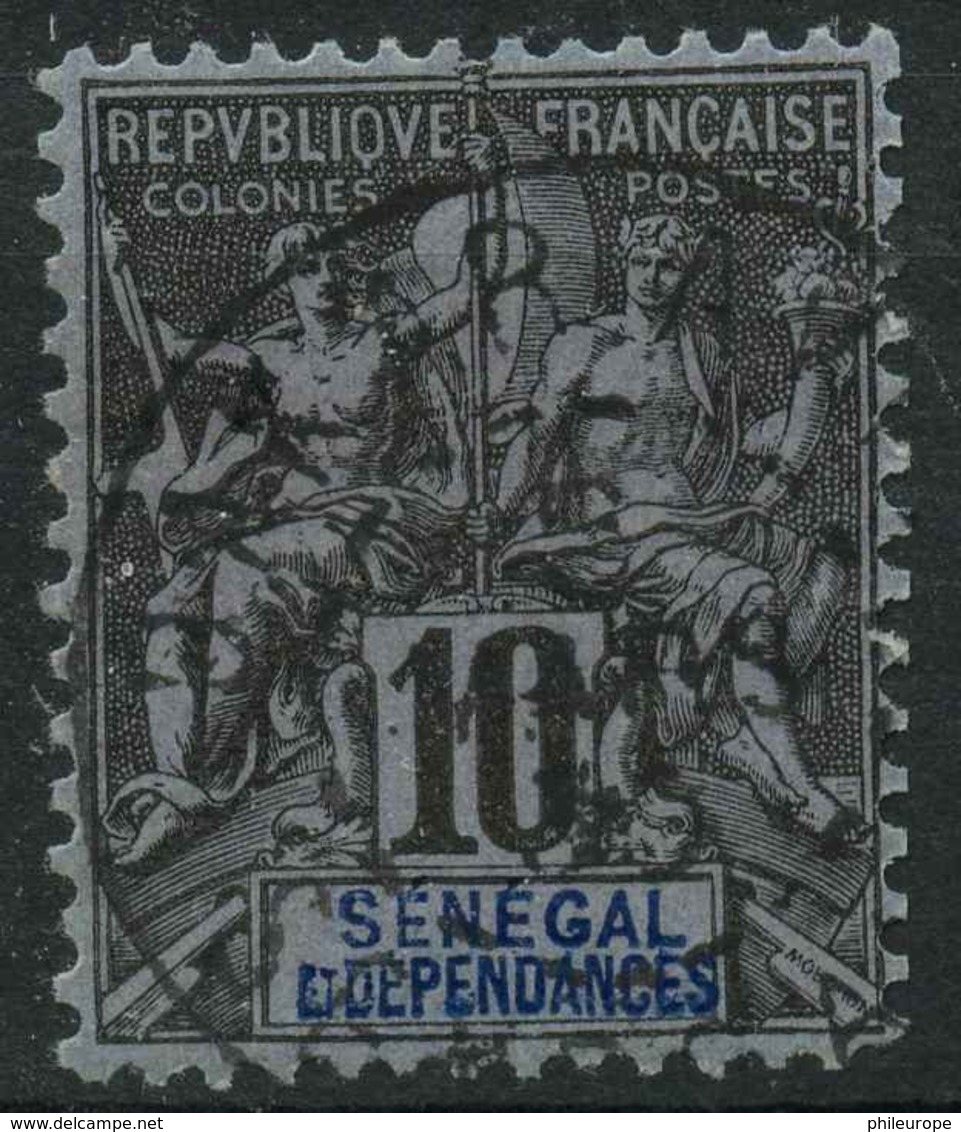 Sénégal (1887) N 12 (o) - Used Stamps