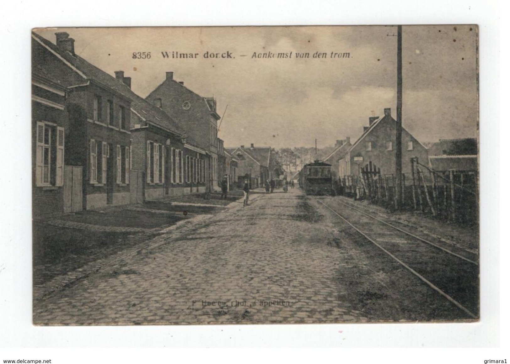 Wilmarsdonk - 8356 Wilmar Donck. - Aankomst Van Den Tram (buitenkant Re 3 Mm Afgeknipt) - Autres & Non Classés