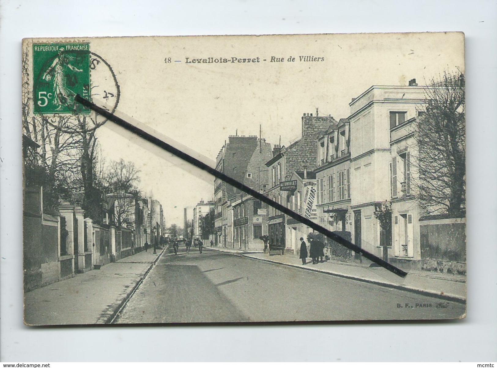 CPA - Levallois Perret  - Rue De Villiers - Levallois Perret